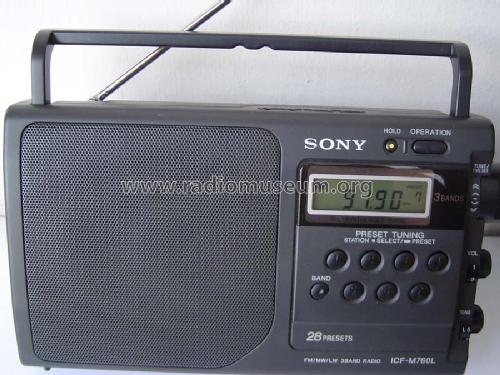 ICF-M760L; Sony Corporation; (ID = 188291) Radio