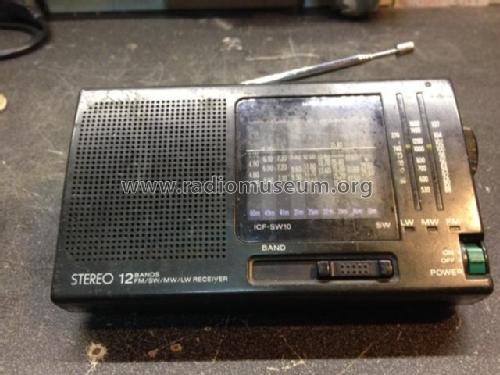 Stereo 12 Bands ICF-SW10; Sony Corporation; (ID = 1969847) Radio