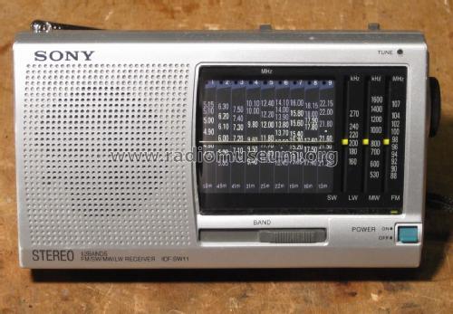 Stereo 12 Bands ICF-SW11; Sony Corporation; (ID = 1079084) Radio