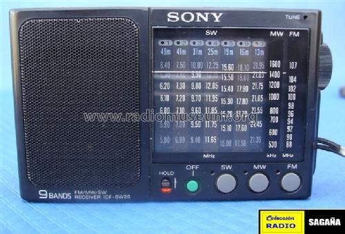 9 Bands FM / MW / SW Receiver ICF-SW20; Sony Corporation; (ID = 680947) Radio