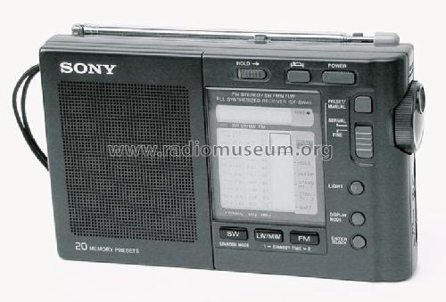 FM Stereo / SW / MW / LW PLL Synthesized Receiver ICF-SW40; Sony Corporation; (ID = 64549) Radio