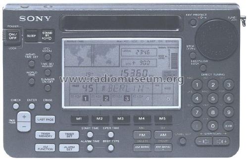 LW / MW / SW / FM Stereo Receiver ICF-SW55; Sony Corporation; (ID = 122276) Radio