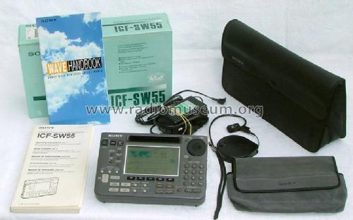 LW / MW / SW / FM Stereo Receiver ICF-SW55; Sony Corporation; (ID = 313099) Radio