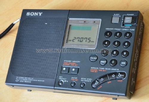 ICF-SW7600G; Sony Corporation; (ID = 1425504) Radio