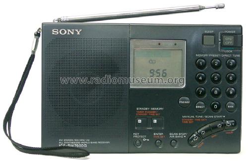 ICF-SW7600G; Sony Corporation; (ID = 364995) Radio