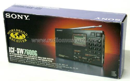 ICF-SW7600G; Sony Corporation; (ID = 364996) Radio