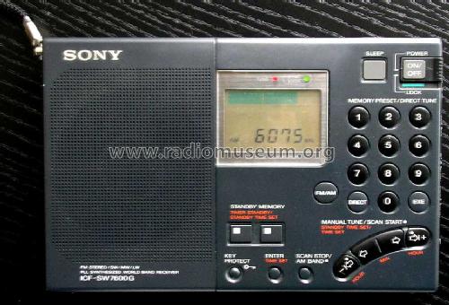 ICF-SW7600G; Sony Corporation; (ID = 86156) Radio