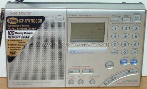 ICF-SW7600GR; Sony Corporation; (ID = 731475) Radio