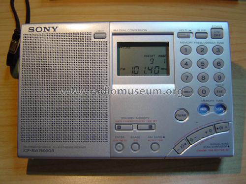 ICF-SW7600GR Radio Sony Corporation; Tokyo, build 2001, 31 pictures