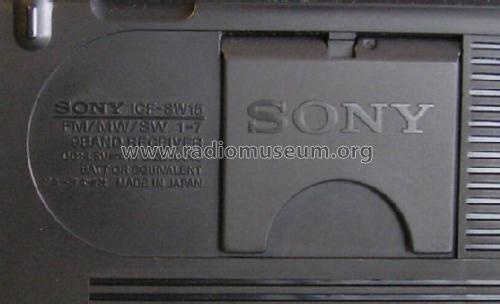 ICF-SW 15; Sony Corporation; (ID = 640253) Radio