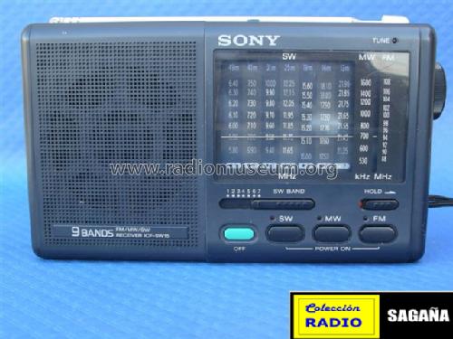 ICF-SW 15 Radio Sony Corporation; Tokyo, build 1993/1993, 14