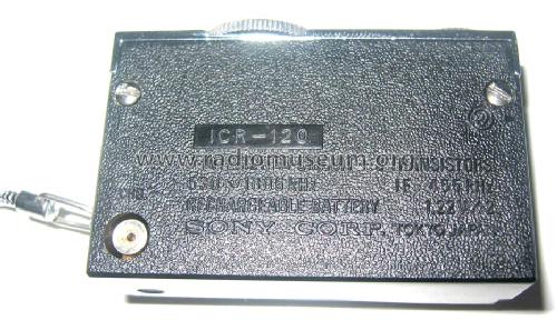 Integrated Circuit Radio ICR-120; Sony Corporation; (ID = 118352) Radio