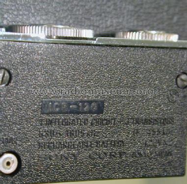 Integrated Circuit Radio ICR-120; Sony Corporation; (ID = 859829) Radio