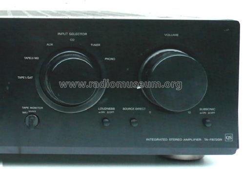 Integrated Stereo Amplifier TA-FB720R; Sony Corporation; (ID = 1568584) Ampl/Mixer