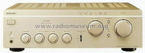 Integrated Stereo Amplifier TA-FA7ES; Sony Corporation; (ID = 661972) Ampl/Mixer