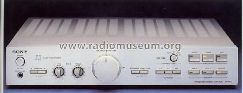 Integrated Stereo Amplifier TA-F45; Sony Corporation; (ID = 1322583) Ampl/Mixer