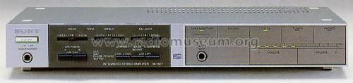 Integrated Stereo Amplifier TA-YX7F; Sony Corporation; (ID = 662047) Ampl/Mixer