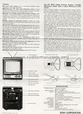 Trinitron KV-1722; Sony Corporation; (ID = 1735246) Television