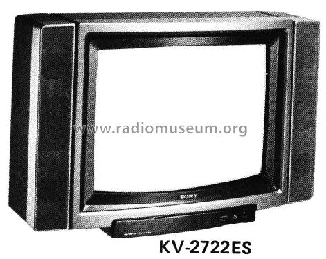 KV-2722ES Ch= SCC-444A; Sony Corporation; (ID = 2061363) Television