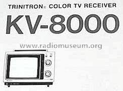 KV-8000; Sony Corporation; (ID = 509661) Television