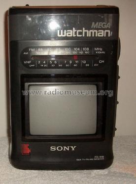 Mega Watchman FD-510; Sony Corporation; (ID = 1237055) TV Radio