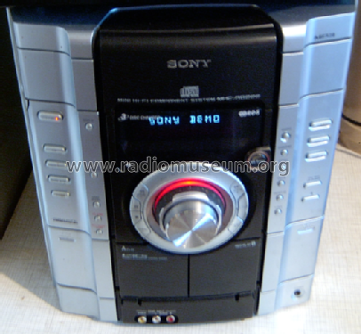 Mini HIFI Component System MHC-RG222; Sony Corporation; (ID = 1778880) Radio