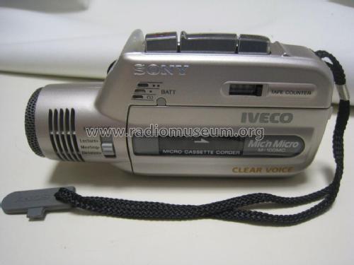 Micro Cassette Corder M-100MC; Sony Corporation; (ID = 2064035) Ton-Bild