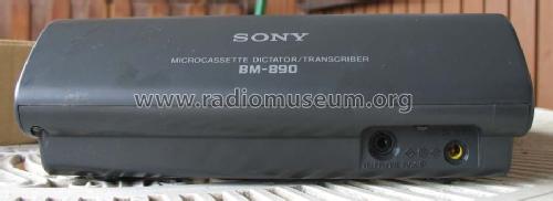 Micro Cassette Dictator / Transcriber BM-890T; Sony Corporation; (ID = 1048974) R-Player