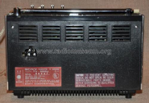 Micro TV TV-500 U; Sony Corporation; (ID = 1011038) Television