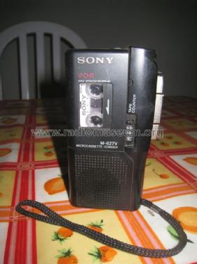 Microcassette-Corder M-627V; Sony Corporation; (ID = 1757354) Enrég.-R