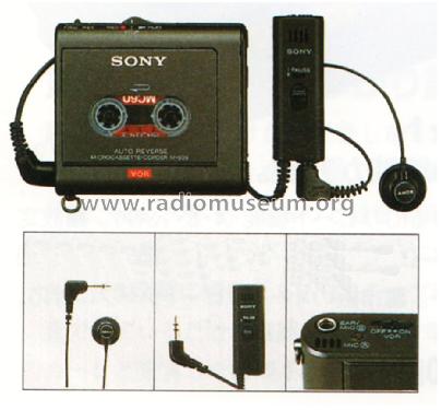 Microcassette Corder M-909; Sony Corporation; (ID = 1634655) Enrég.-R