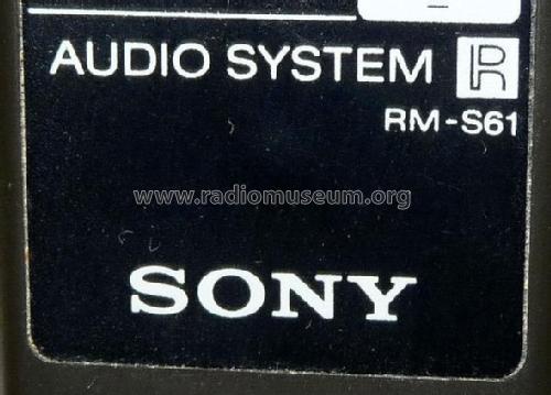 Mini HiFi Component System FH-B610; Sony Corporation; (ID = 1746513) Radio
