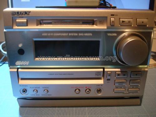 Mini Hi-Fi Component System DHC-MD373; Sony Corporation; (ID = 1906994) Radio