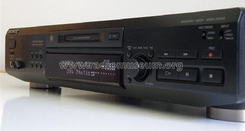 Minidisc Deck MDS-JE520; Sony Corporation; (ID = 1514039) R-Player