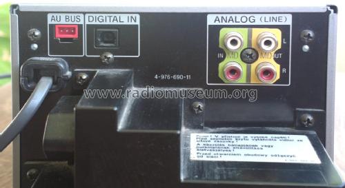 MiniDisc Recorder MDS-MX1; Sony Corporation; (ID = 1757597) Sonido-V