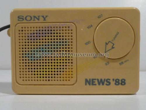 News '88 ICF-1; Sony Corporation; (ID = 1842646) Radio