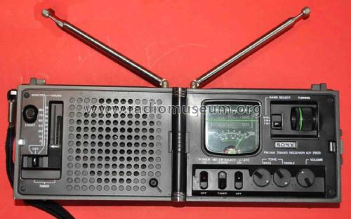 FM/AM 3 Band Receiver Newscaster ICF-7800; Sony Corporation; (ID = 1744314) Radio