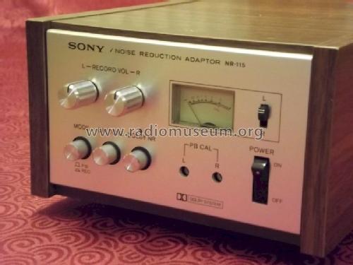 Noise Reduction Adaptor NR-115; Sony Corporation; (ID = 1338901) Misc