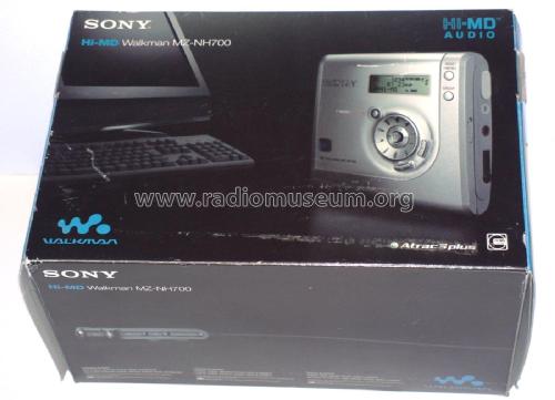 Portable Hi-MD Recorder MZ-NH700; Sony Corporation; (ID = 1784942) R-Player