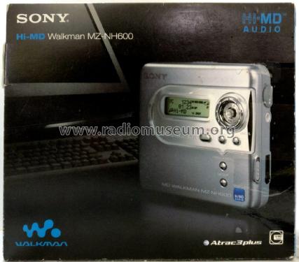 Portable Minidisc Recorder MZ-NH600 / MZ-NH600D; Sony Corporation; (ID = 2038847) R-Player