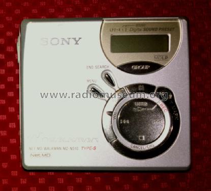 Portable Minidisc Recorder Type-S MZ-N510; Sony Corporation; (ID = 1522215) Enrég.-R