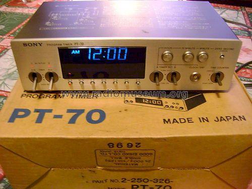 Program Timer PT-70; Sony Corporation; (ID = 1353024) Misc