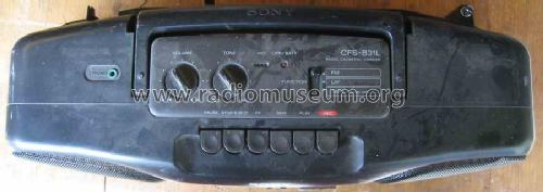 Radio Cassette Corder CFS-B31L; Sony Corporation; (ID = 989509) Radio