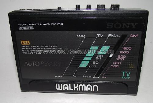 Radio Cassette Player TV Sound WM-F501; Sony Corporation; (ID = 1419085) Radio