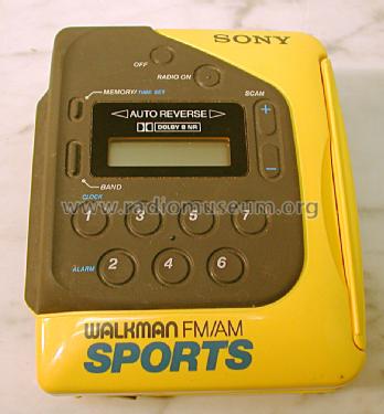 Walkman FM/AM Sports Radio Cassette Player WM-F2078; Sony Corporation; (ID = 1364282) Radio