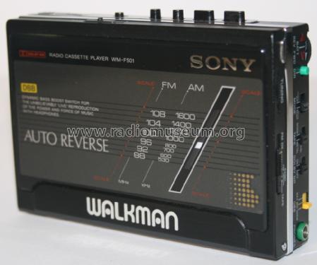 Radio Cassette Player - Walkman WM-F501; Sony Corporation; (ID = 1644271) Radio