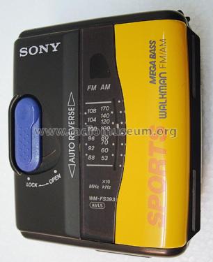 Sports Walkman FM/AM WM-FS393; Sony Corporation; (ID = 1308869) Radio