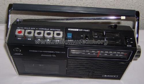 Cassette-Corder / FM-AM CF-450; Sony Corporation; (ID = 1545313) Radio
