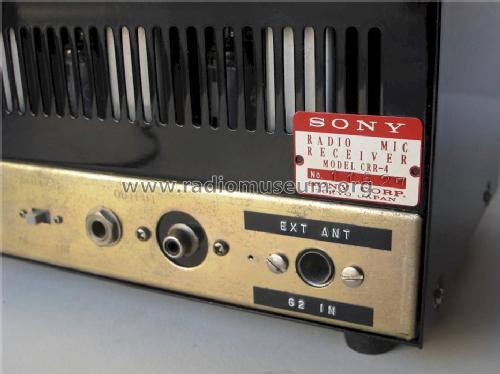 Radio Mic Receiver CRR-4; Sony Corporation; (ID = 1164521) Commercial Re