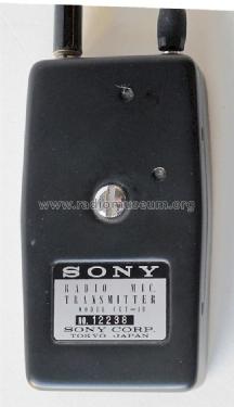 Radio Mic Transmitter CRT-4B; Sony Corporation; (ID = 1164445) Commercial Tr